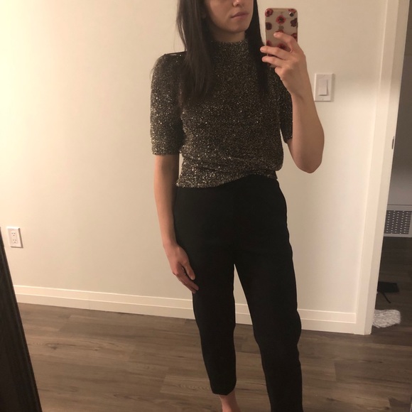 Kate Spade Mock Neck T-Shirt - Picture 9 of 10